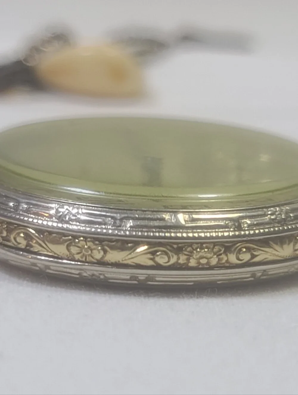 Elgin Pocket Watch 14k Gold Filled & 24k Gold Plated Dome & Elks Lodge Charms